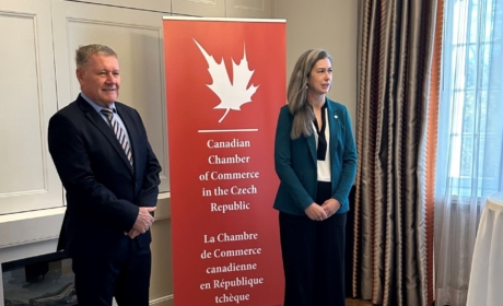 Welcoming the new Canadian Ambassador to the Czech Republic